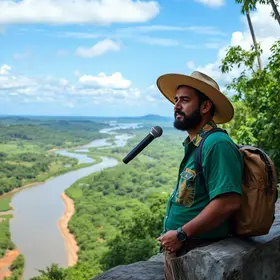 Eleições 2026: David Almeida participa de caminhada e promete ampliar turismo no Amazonas