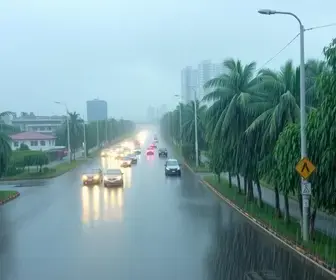 Manaus registra chuva intensa nesta sexta-feira
