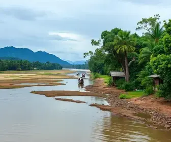 Diferença entre turismo em comunidades ribeirinhas na cheia e na seca
