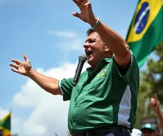 Flávio Bolsonaro faz campanha no Pará e no Amazonas